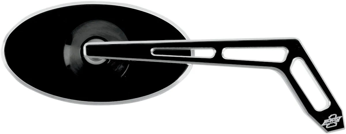 Pro-one Billet Aluminum Motorcycle Mirror - Black