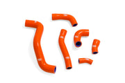 Samco Sport Radiator Hose Kit - Orange Silicone