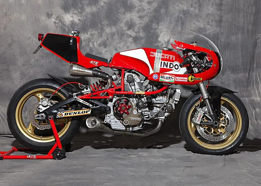 Spark 60's Slip-on Muffler For Custom Bikes