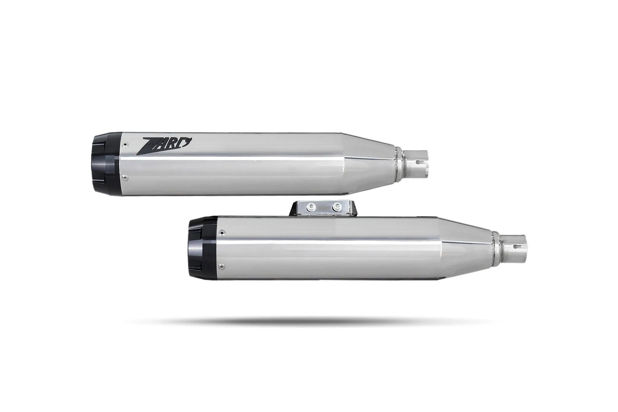 Zard Overlapped Slip-ons Muffler For Hd-softail M8