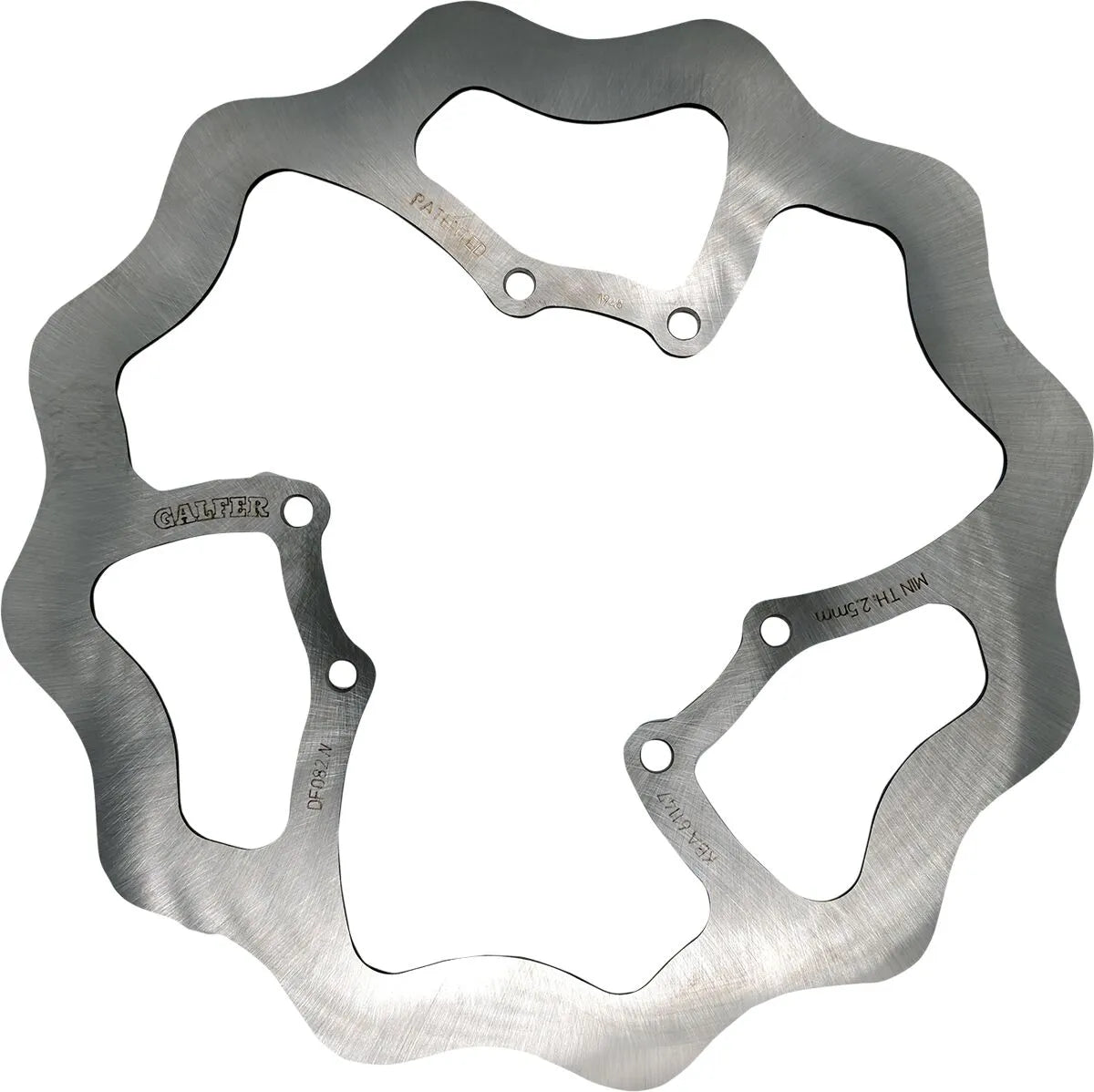 Galfer Oem Replacement Brake Kit With Wave Rotors