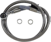 Drag Specialties Extended Brake Line For Abs - 30.75"