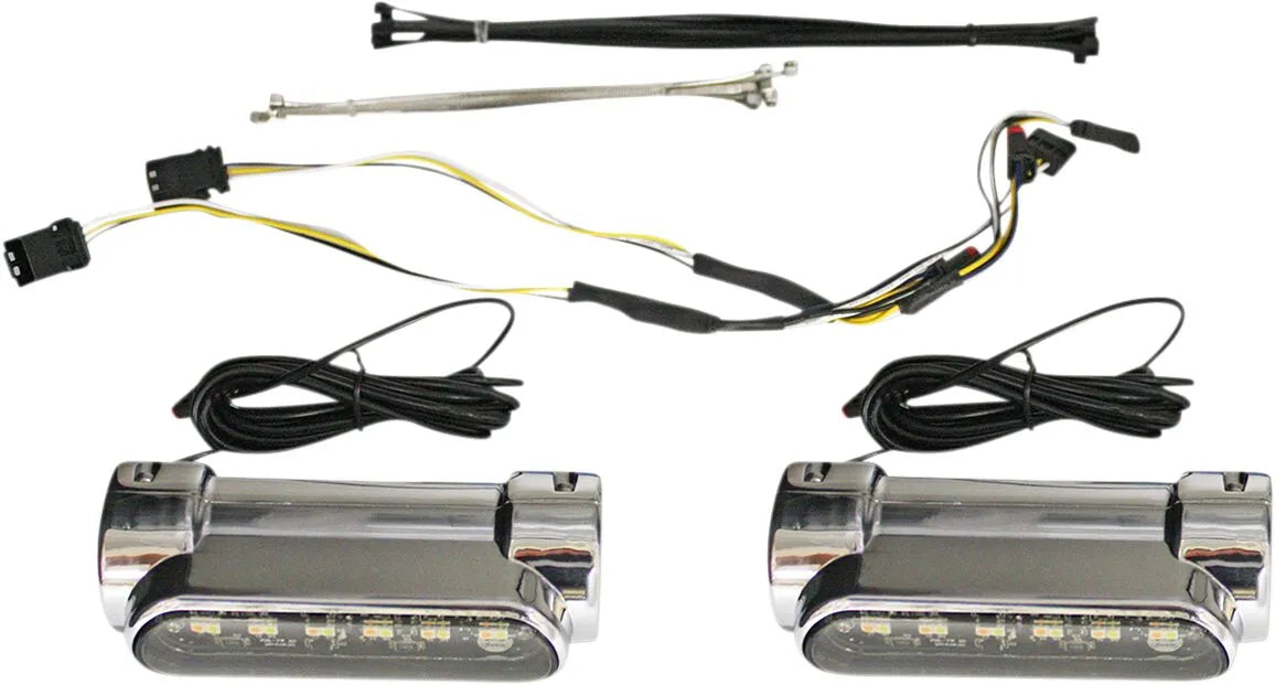 Custom Dynamics Engine Guard Leds - White/amber