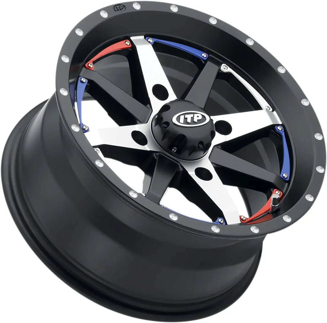 Itp Cyclone Wheel - Black Machined 15 Inch