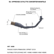 Leovince Catalytic Converter Manifold