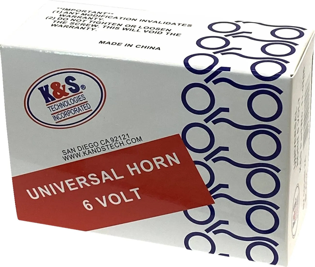K&s Technologies Universal Horn - 6v