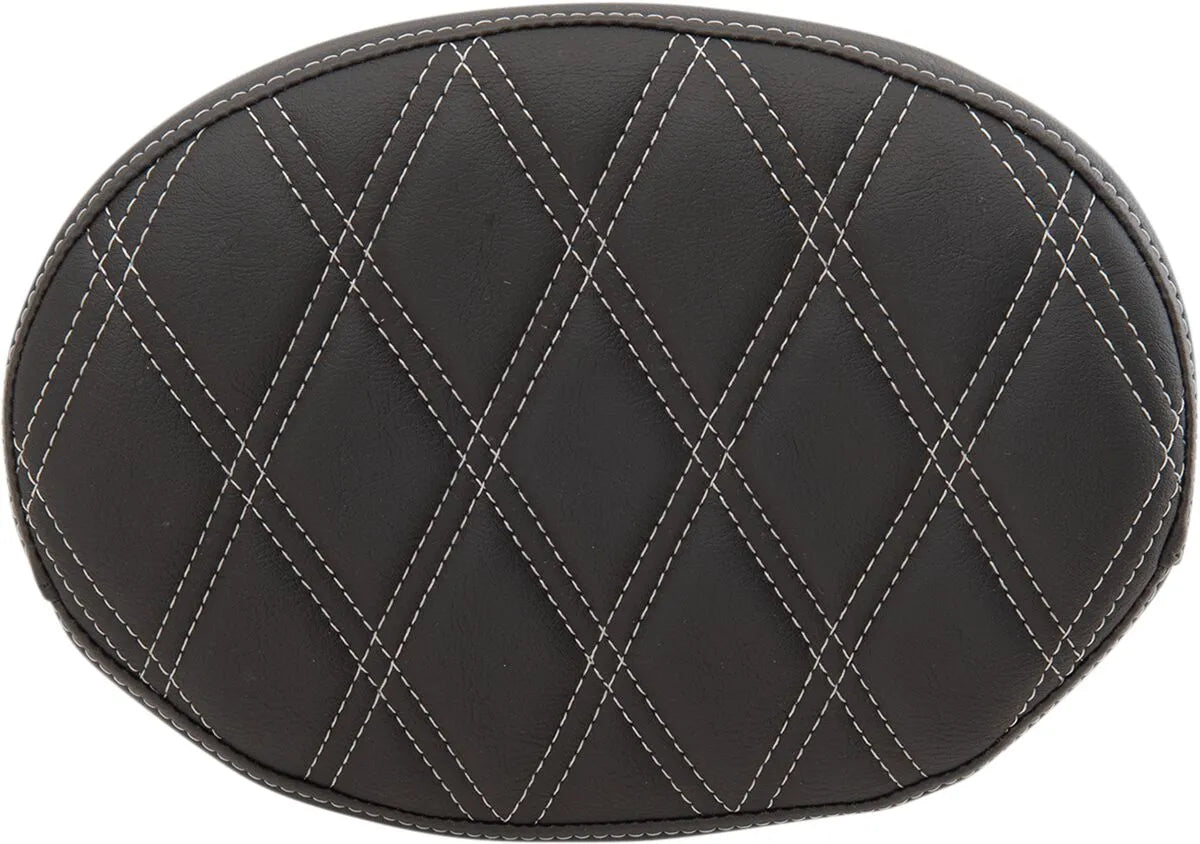 Drag Specialties Backrest Pad - Black Vinyl