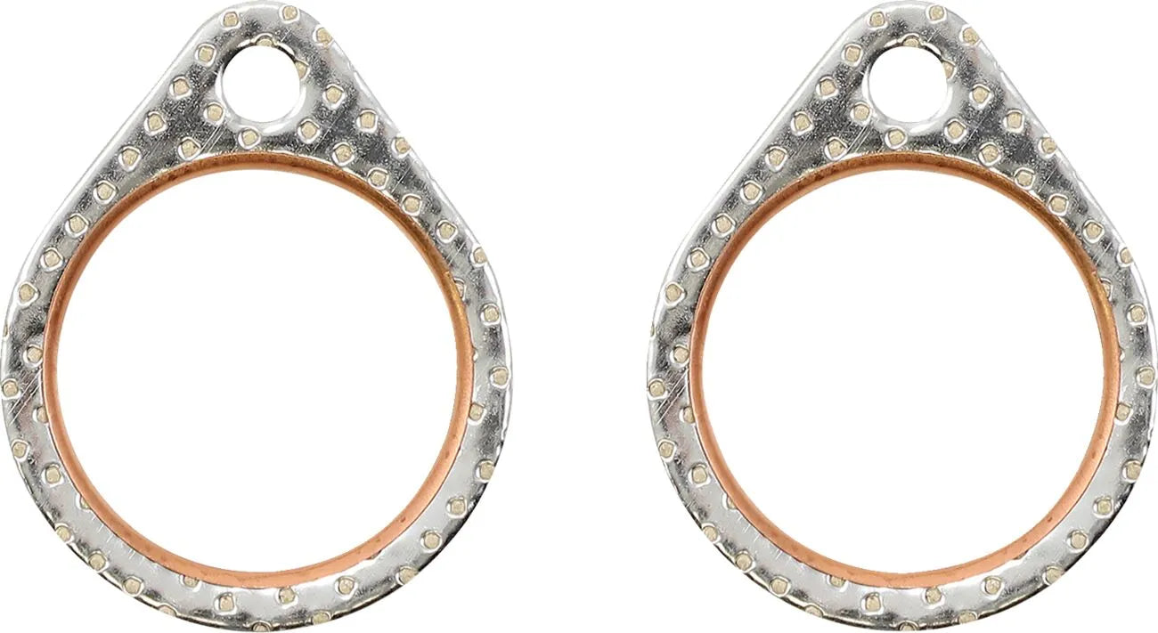James Gasket Exhaust Port Gaskets - Steel Pair