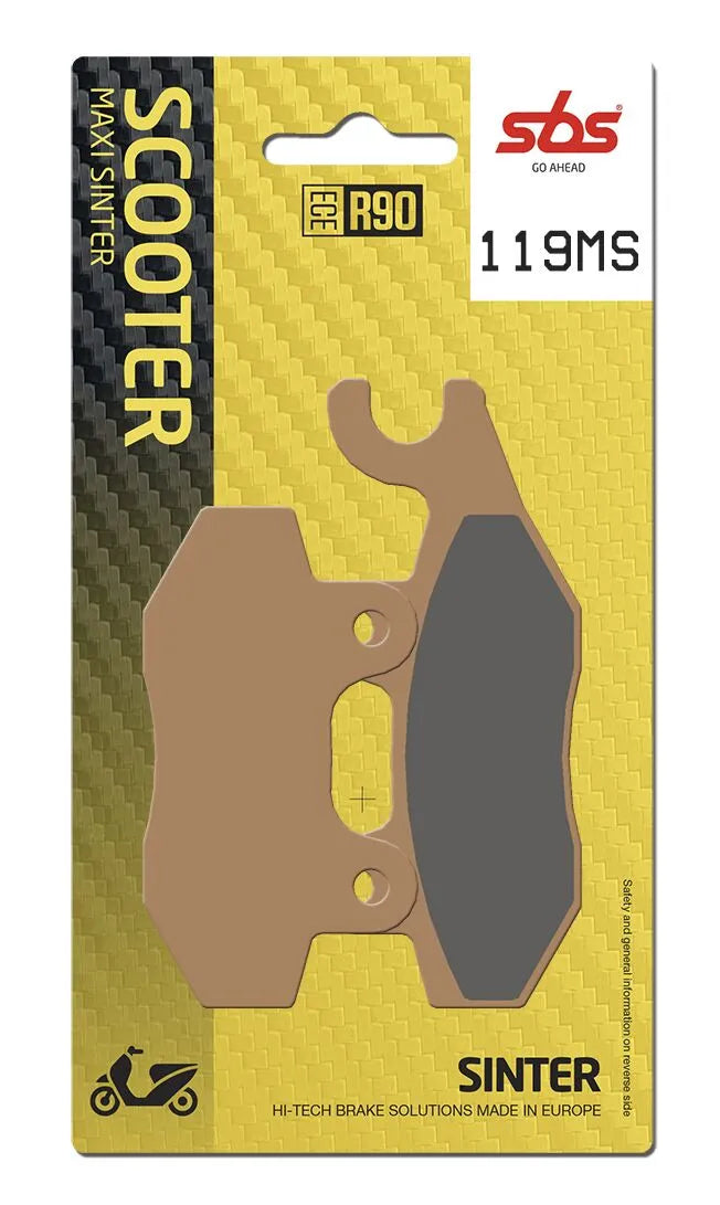 Sbs Ms Scooter Maxi Sintered Brake Pads
