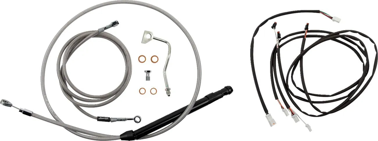 Burly Brand Touring Model Control Kit For 14" Ape Hangers
