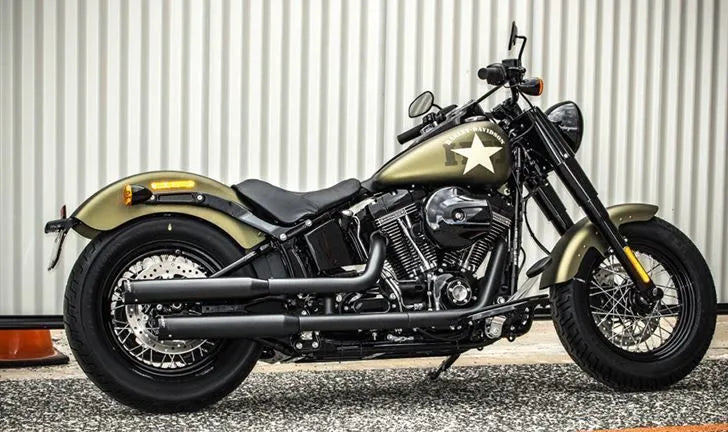 Rinehart Racing 3.5" Slip-on Mufflers For Softails