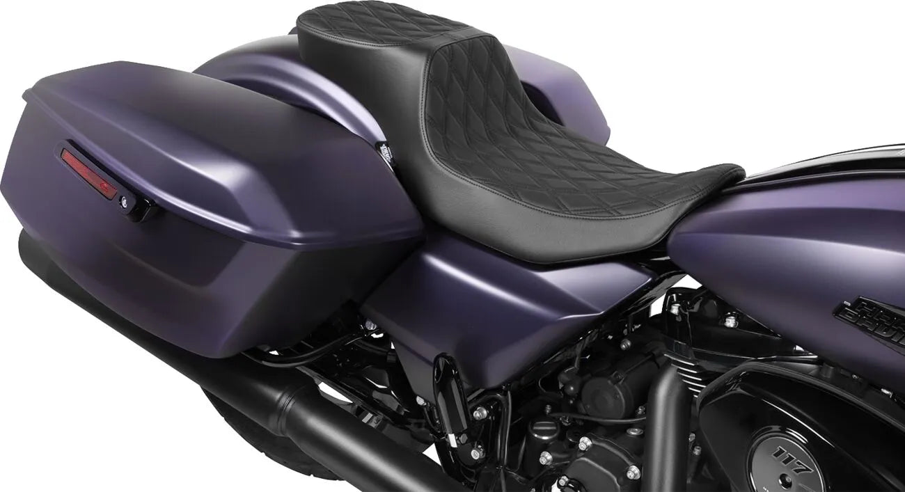 Drag Specialties Predator Extended Reach 2-up Seat