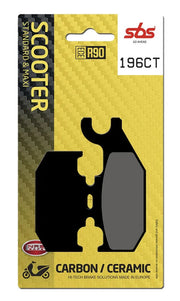 Sbs Ct Scooter Carbon Tech Organic Brake Pads Set