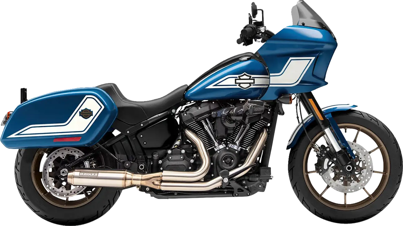 Bassani Xhaust 2-into-1 Exhaust System With 4" Muffler
