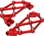 Arlen Ness Mini Diamond Floorboards - Red