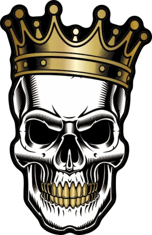 Onedesign Flat Label - Skull Graphic