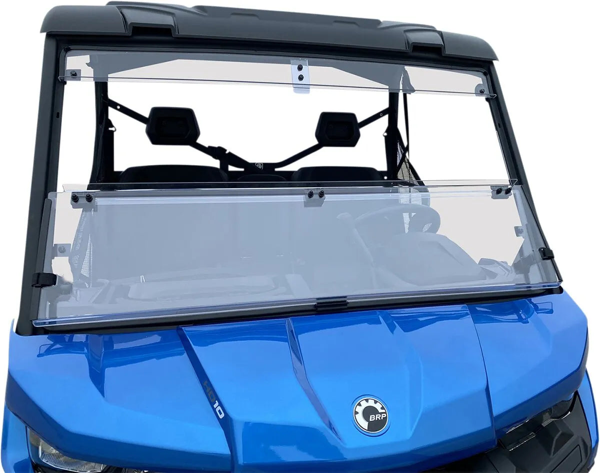 Moose Offroad Deluxe Full Folding Windshield