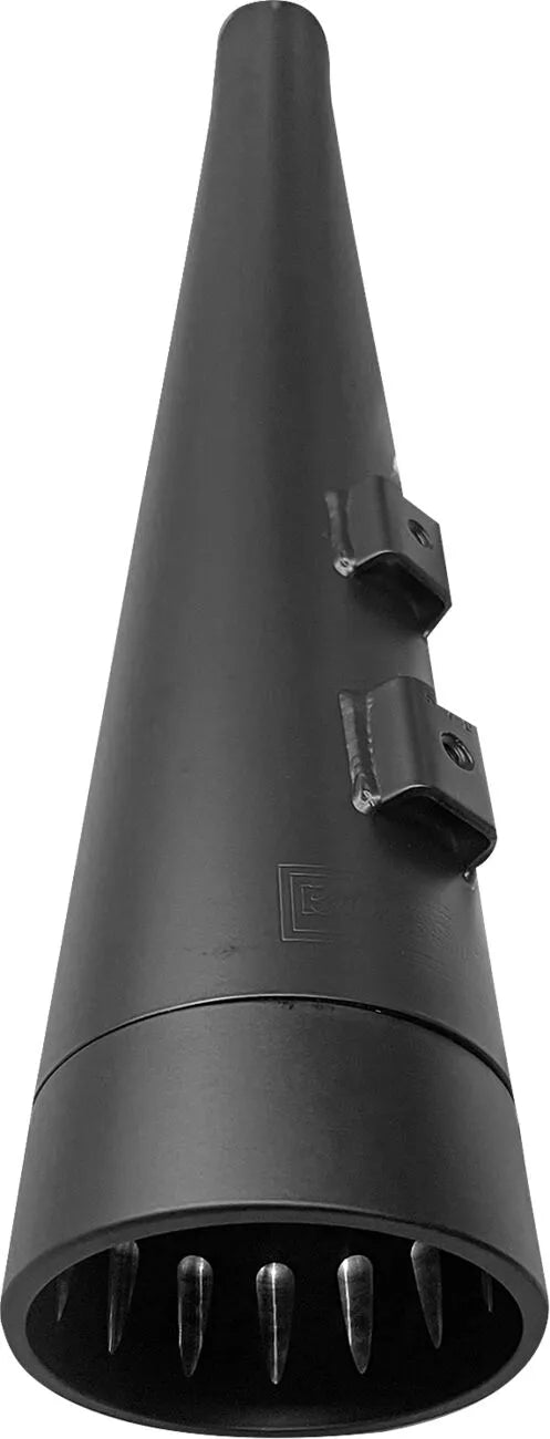 Bassani Xhaust Dnt Megaphone Slip-on Mufflers - Black