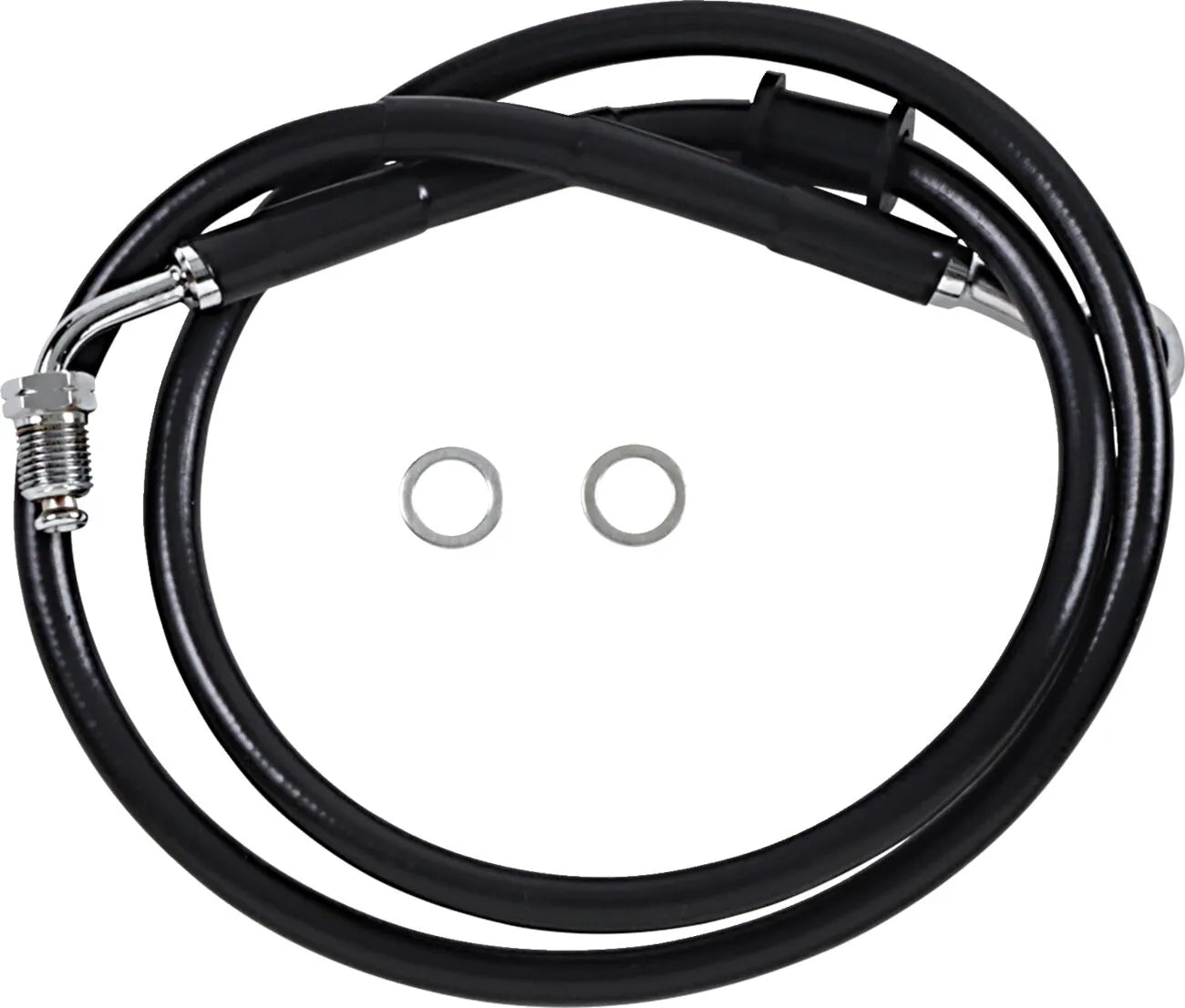 Drag Specialties Extended Brake Line For Abs - 36.75"