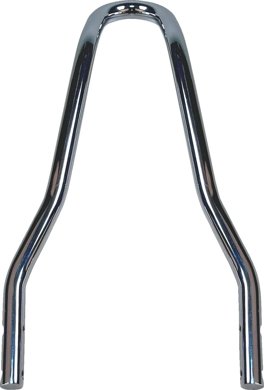 Drag Specialties Round Sissy Bar - Chrome Steel