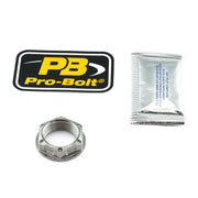 Pro Bolt Titanium Front Axle Nut M25 X 1.5