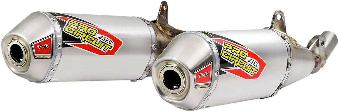 Pro Circuit T-6 Slip-on Silencer With Spark Arrestor