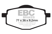 Ebc Sfa-hh Series Sintered Scooter Brake Pads