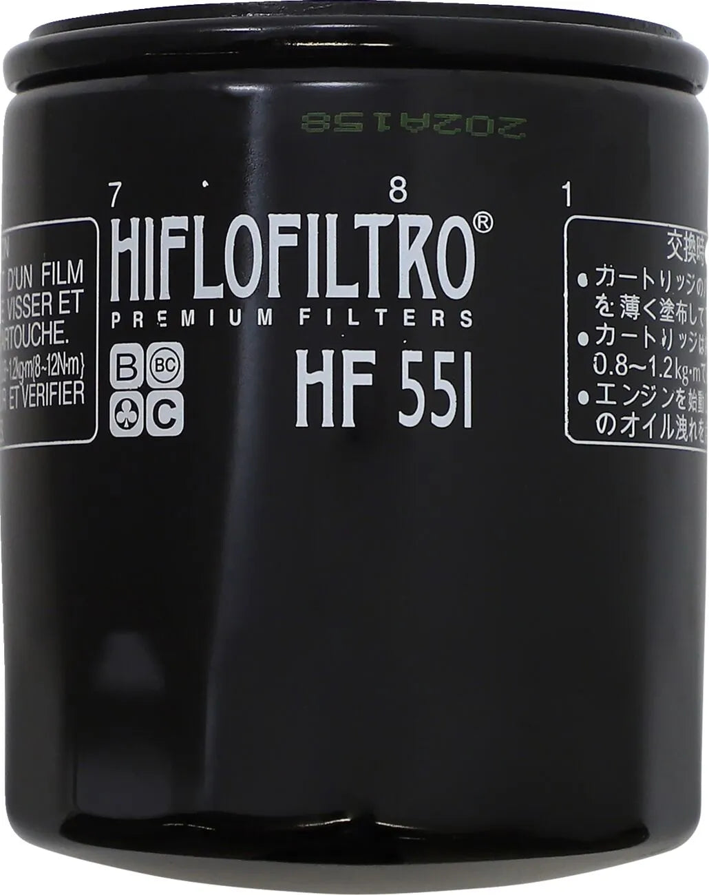 Hiflofiltro Hf551 Oil Filter