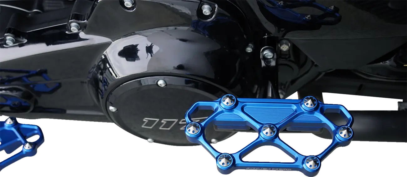 Arlen Ness Diamond Floorboards - Blue