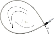Magnum Shielding Quick Connect Clutch Cable Polished Stainless
