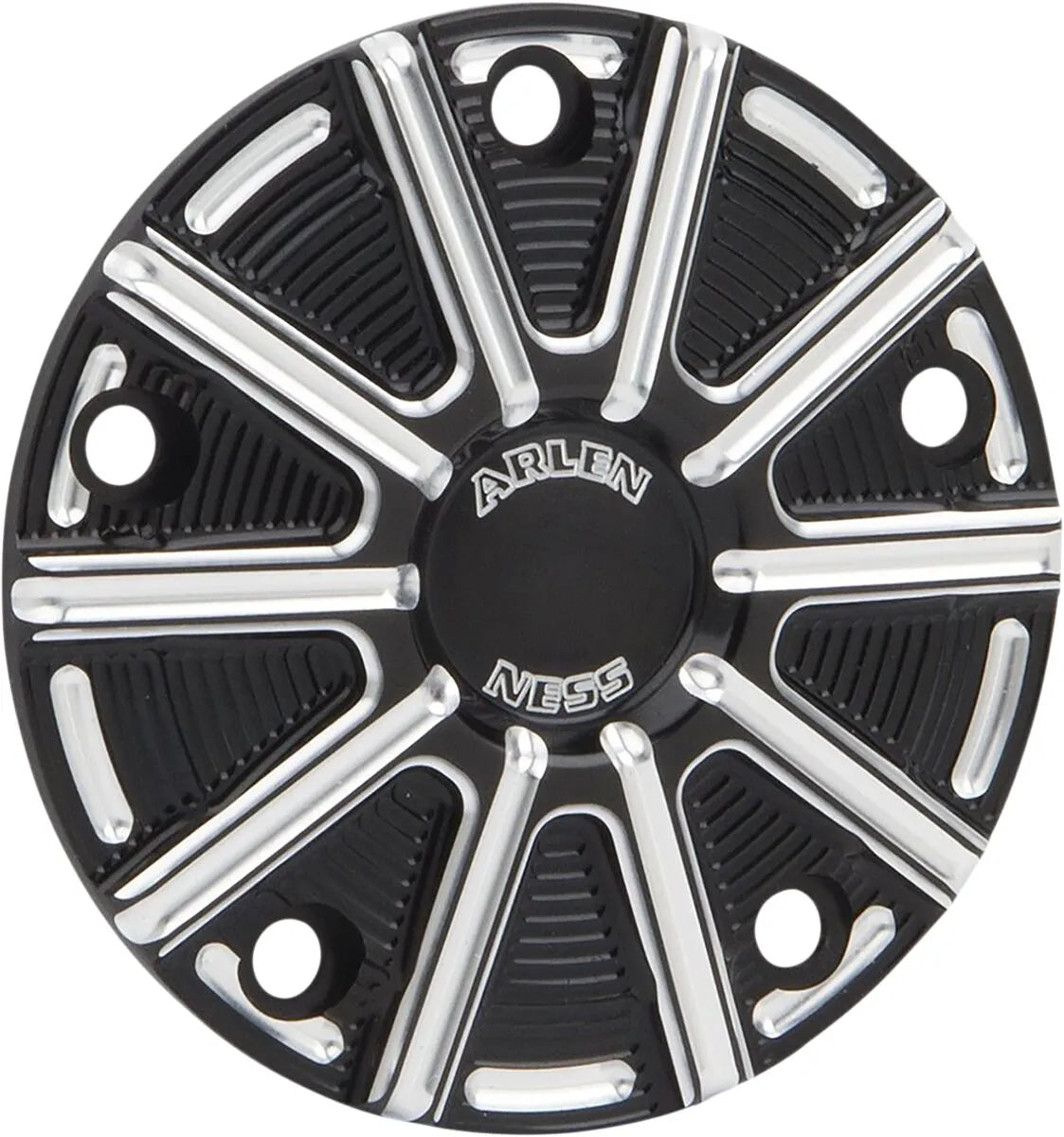 Arlen Ness 10-gauge Points Cover Black Anodized