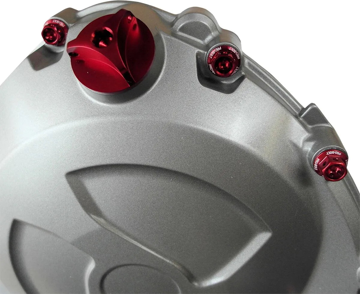 Pro Bolt Aluminum Oil Filler Cap Red