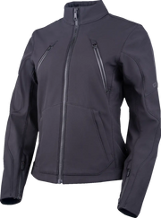 Icon Merc3™ tekstil motorcykeljakke til kvinder – sort