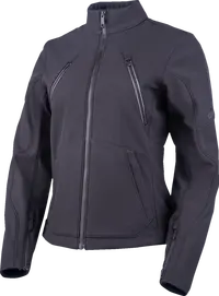 Icon Merc3™ tekstil motorcykeljakke til kvinder – sort