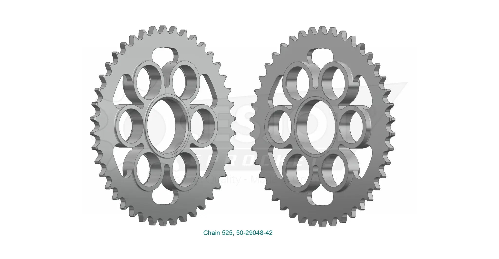 Esjot 525 Steel Rear Sprocket - High-quality