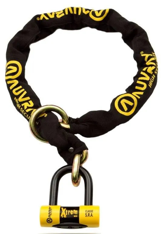 Auvray Xtrem Chain Lock With Mini U-lock