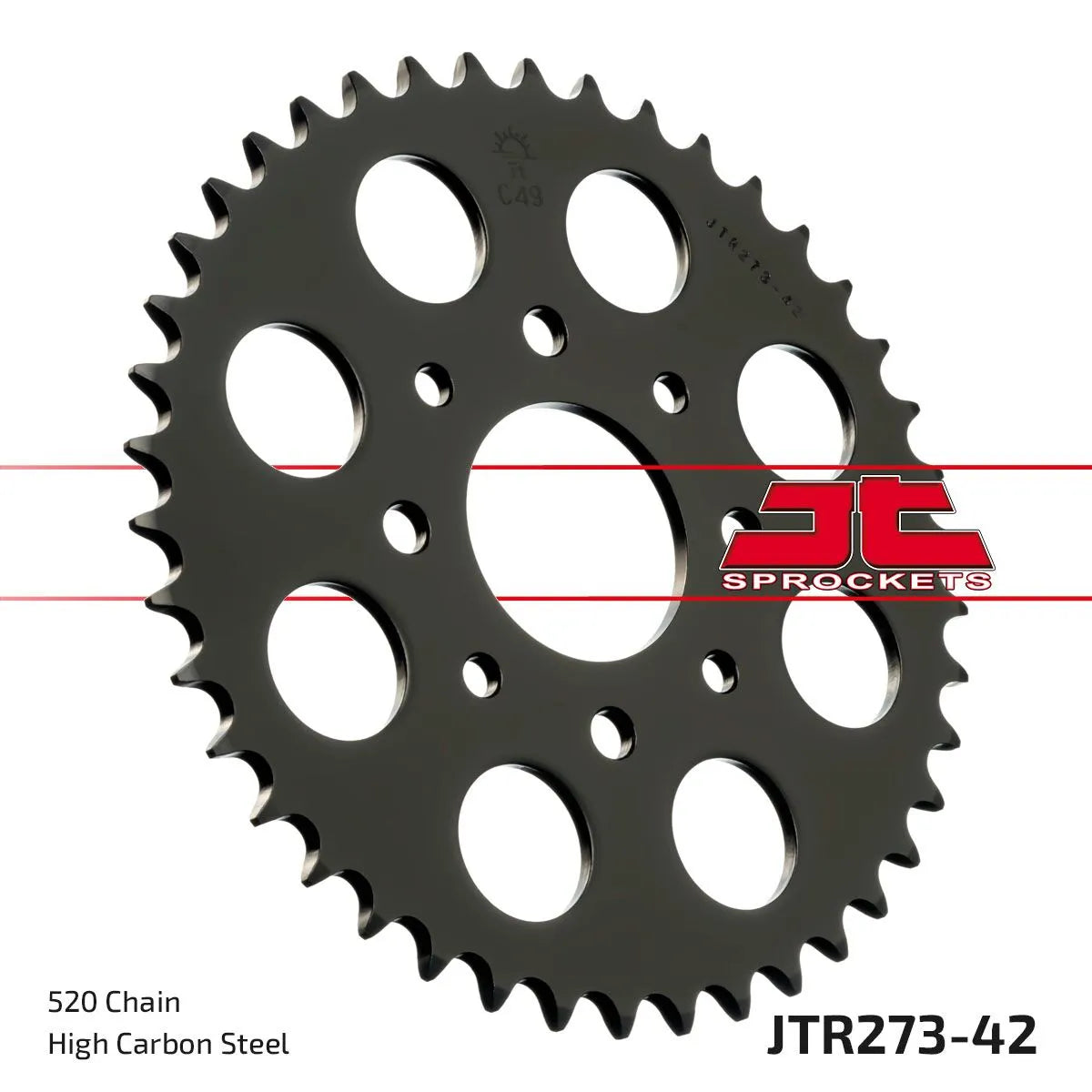 Jt Sprockets Steel Rear Sprocket 520-42t