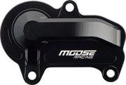 Moose Offroad Water Pump Cover Billet Aluminum Black
