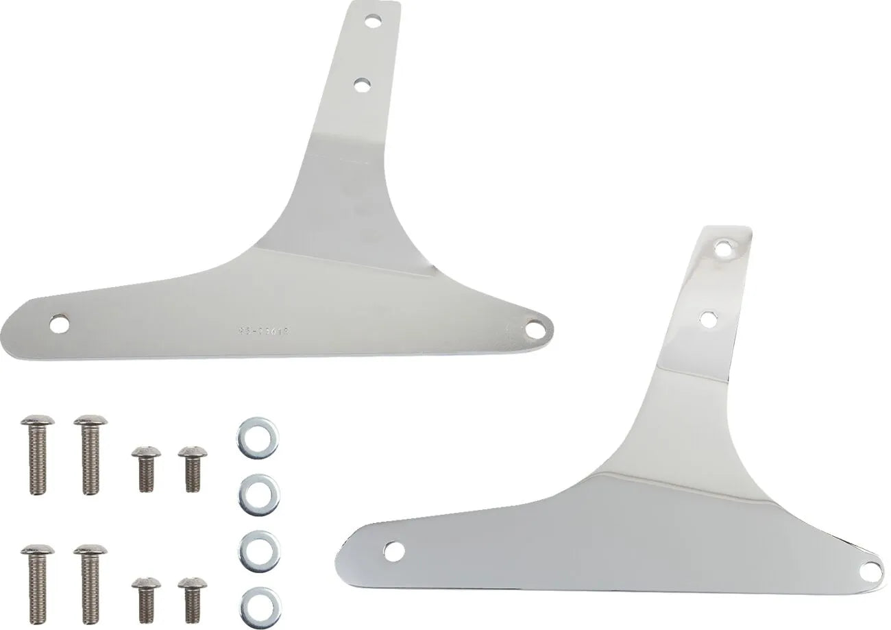 Cobra Square Sissy Bar - Chrome Finish