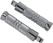Accutronix Chrome Foot Pegs - Billet Aluminum