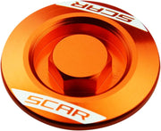 Scar Engine Plug For Motorcycle Engines - Orange