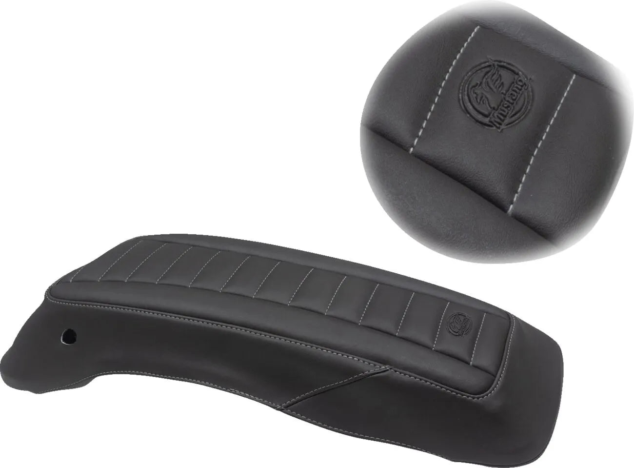 Mustang Saddlebag Lid Covers - Vinyl Protection