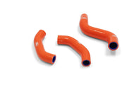 Samco Sport Radiator Hose Kit - Orange Silicone