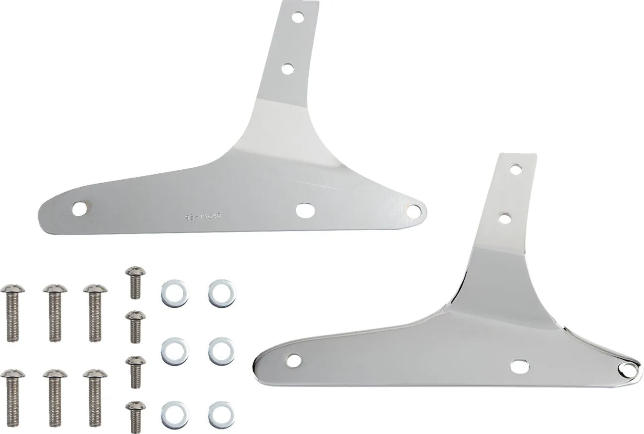 Cobra Square Sissy Bar - Chrome Finish