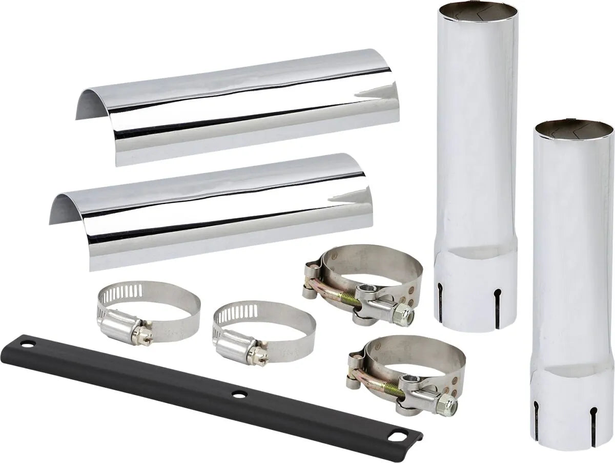 Arlen Ness Exhaust Extensions Kit For Down-n-out Saddlebags