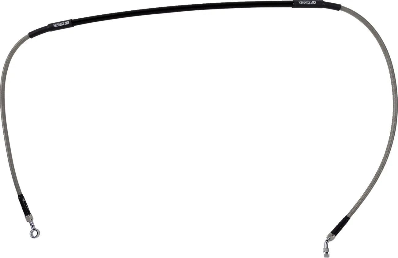 Moose Offroad Stainless Steel Braided Brake Line Front