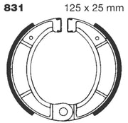 Ebc "G" Grooved Brake Shoe