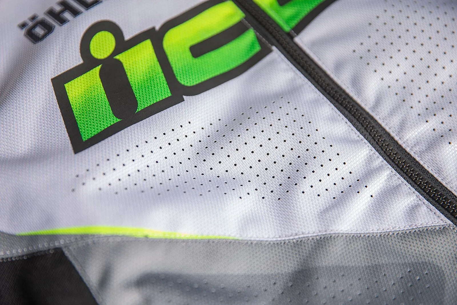 Icon Hooligan Ultrabolt Jacket - Black/Gray/White/Hi-Vis Yellow