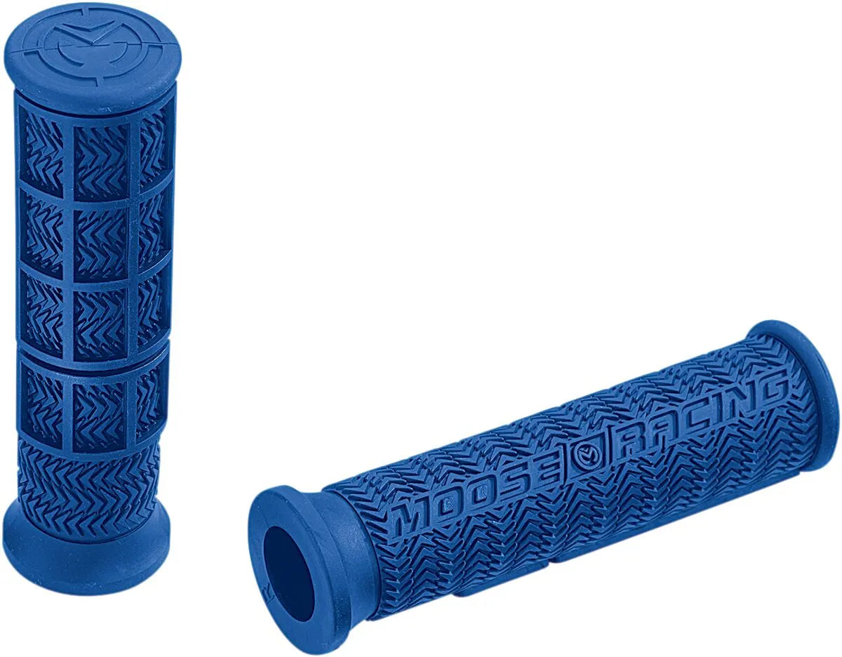 Moose Offroad Stealth Atv Grips - Blue