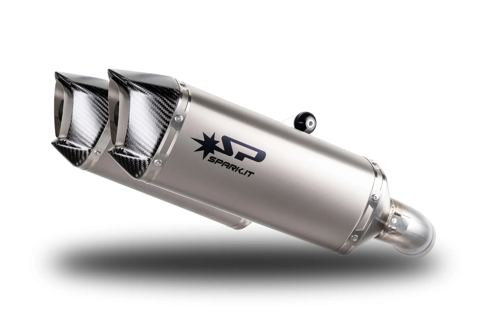 Spark Force Evo Slip-on Muffler With Carbon Fiber End Cap